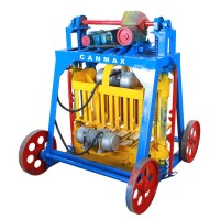 simple brick concrete block making machine price list