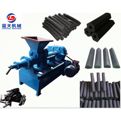 Charcoal Coal Powder Briquette Sticking Extruding Shaping Machine