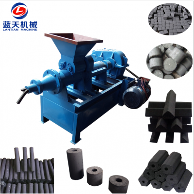 Screw Type Wood Charcoal Briquettes Making Machine