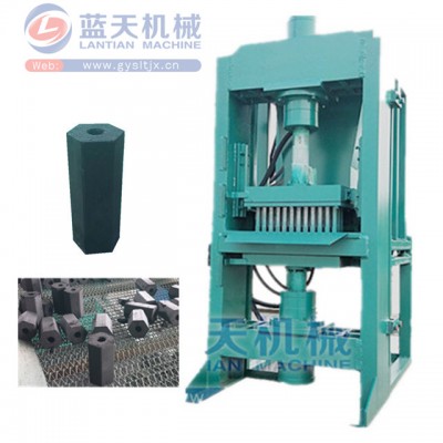 Hardwood BBQ charcoal Briquettes Making Machine Export