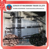 2015 Widely Used Continuous Nuts shell charcoal making furnace, Gasifier coconut shell charcoal carbonization furnace