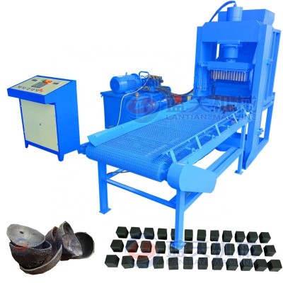 Hydraulic charcoal briquettes press machine