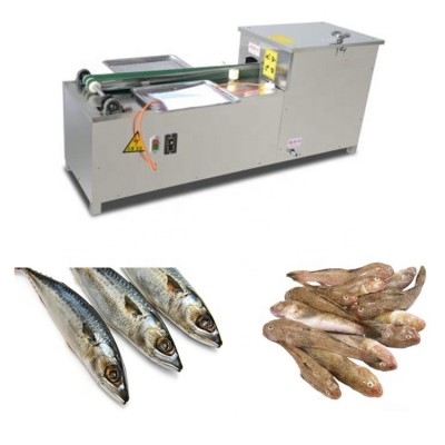 automatic 304 material small fish gutting machine  seafood  processing machine cheap price energy saving equipment